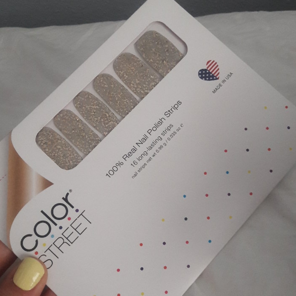color street nails chica-gold retire glitter - Picture 2 of 2